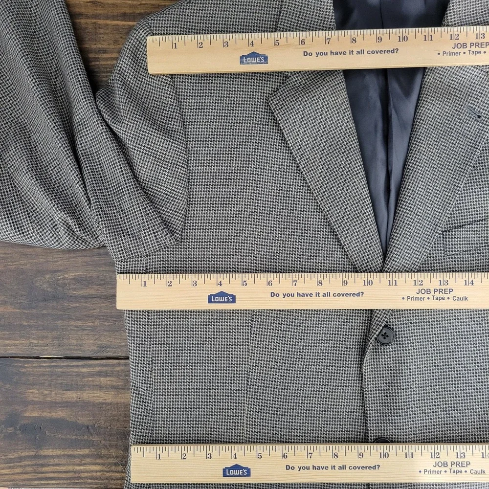Joseph Abboud‎ Men's Sport Coat Blazer Three Button Beige Silk Wool Size 42L